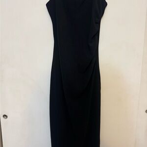 Zara cowl neck Black Evening Dress